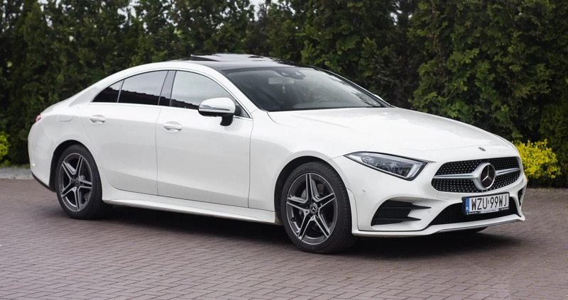 Mercedes-Benz CLS cena 219900 przebieg: 72500, rok produkcji 2018 z Łódź małe 781